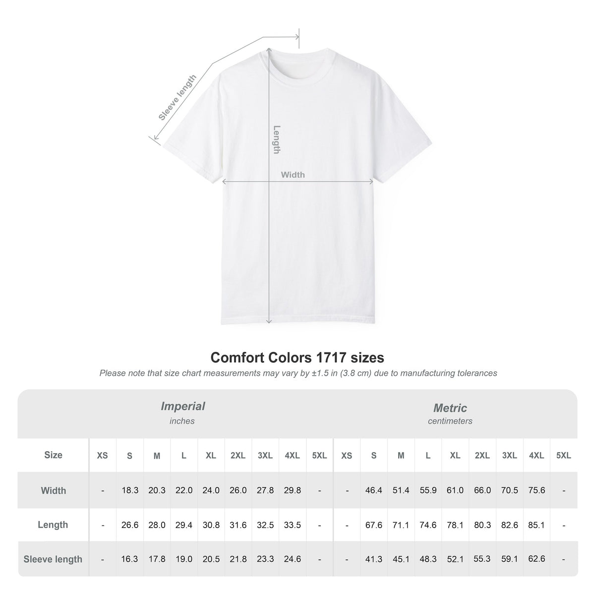 Blank White Tee T-Shirt | Plain Garment Dye Mockup