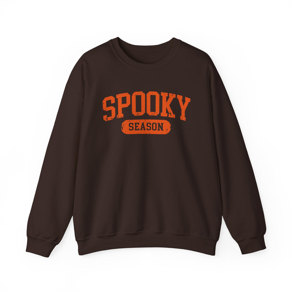 Spooky Season Sweatshirt | Halloween Crewneck, Orange Lettering